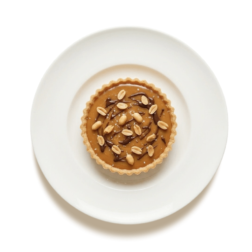 Groundnut Caramel Tart
