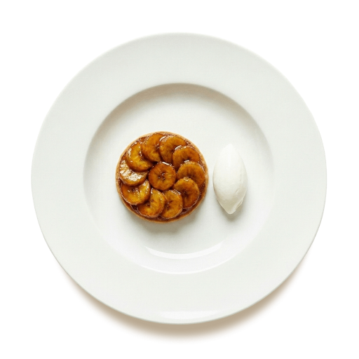 Angolan Plantain Tarte Tatin